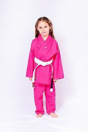 KIMONO INFANTIL - REFOR�ADO ROSA